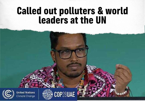Greenpeace UN World Leaders