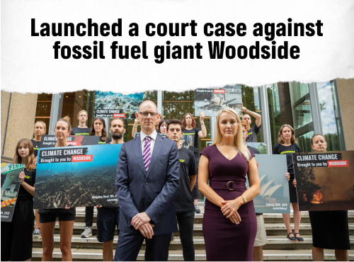 Woodside vs Greenpeace court case